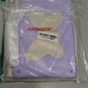 Ambison Case for iPad 9th/8th/7th Generation 10.2 inch with Glass Screen Protector,Rugged Shockproof Protective Cover for Kids Girls Butterfly Stand,Shoulder Strap for iPad 2021/2020/2019-Purple