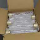 10 Set Gold Candle Stick Holder in Bulk for Wedding Centerpiece,Brass Candlestick Holders with Acylic Lampshade for Christmas Party Dining Table Centerpiece Decor candelabros para centros de mesa