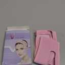 ROWMATE V Line Lifting Mask Chin strap for sleeping, V Line Lifting Mask for Women,Jaw Exerciser, Medium, LightPink