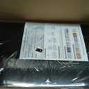 12 pcs Peel and Stick Backsplash Tiles, Black Wall Panels, 23.6" x 11.8”, 23.6" x 11.8" x 2.2mm