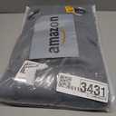 Joydeco 100% Blackout Curtains 84 Inch Length 2 Panels Set, Thermal Insulated Long Curtains& Drapes 2 Burg, Room Darkening Drapes for Bedroom Living Room Window (Light Grey, W52 x L84 Inch)