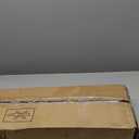 SUPERJARE Console Table with Outlet, 63 Inch Sofa Table with Charging Station, Narrow Entryway Table, Skinny Hallway Table, Behind Couch Table, for Living Room, Plants, White (7.9"D x 63"W x 31.5"H)