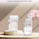 Breastfeeding Essentials Kit for Nursing Moms - Manual Breast Pump, Nipple Shields, Milk Collectors, Breastmilk Storage Bags, Soothing Gel Pads for Breastfeeding Newborn Relief for Sore Nipples 37 Pcs