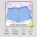 Disney Lilo & Stitch Big Girls' Athletic Sleeveless Tank Top and Skort Set Light Blue 14-16