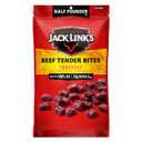 Jack Link's Beef Tender Bites, Teriyaki, Half Pounder Bag - Flavorful Meat Protein Snacks for Lunches, 10g of Protein and 70 Calories per Serving, Made with 100% Beef