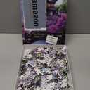 PICKFORU Plum Blossom Dreamscape Puzzles for Adults 1000 Pieces, Vintage Flower Tree Scenery Puzzles, Impossible Unique Lake Park Theme as Home Decor