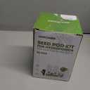 Ahopegarden 86PCS Hydroponic Pods Kit: Grow Anything Herb Kits with 600ml A&B Plant Food, 40 Grow Sponges, 40 Labels, 1 Tweezer - Hydroponics Supplies for Aerogarden&Most Brand Herb Garden