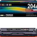 204A Black Toner Cartridge CF510A Replacement for HP 204A Black for Color Pro MFP M180nw M180n M181fw M154a M154nw Printer(1 Pack)