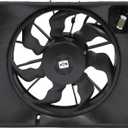 SCITOO 253802K000 Radiator Cooling Fan Compatible for 2010-2011 for Kia for Soul
