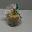 EIKS Bamboo Mortar & Pestle with Lid for Grinding Garlic Spices Herb Ginger Peppercorns Kitchen Tool