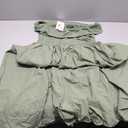 PRETTYGARDEN Women's Summer Off Shoulder Sleeveless Maxi Dress Cocktail A Line Flowy Wedding Guest Dresses with Pockets Size M Green