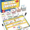 Aizweb Sentence Building Games,Sight Word Puzzles for Kids Kindergarten 1st 2nd Grade Classroom Must Haves,Montessori Phonics Reading Learning Games,Speech Therapy Special Education Toy for Teacher