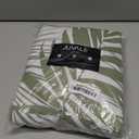 Ironing Board Cover and Pad, 15x54 Inches, Standard Size, Heavy Duty, White Palm Print Design