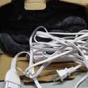 Electric Heated Blanket Twin Size 62"x84" - Dual-Sided with Microplush & Sherpa Fabric, 4 Heat Settings & 10 Hours Auto Off, Machine Washable - Iron Gray