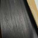 YYWUOJJ Wood Floating Shelves for Wall Decor, Rustic Wall Shelves for Bedroom Bathroom Kitchen Living Room, Set of 4 Black 48 Inch