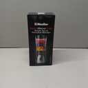 Mueller Personal Blender for Shakes and Smoothies with 15 Oz Travel Cup and Lid, Juices, Baby Food, Heavy-Duty Portable Blender & Food Processor, Grey