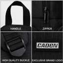 CADeN Camera Bag Sling Backpack for DSLR/SLR Mirrorless Camera Waterproof, Camera Case Compatible for Sony Canon Nikon Camera and Lens Tripod Accessories Black