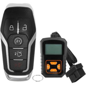 ACROPIX M3NA2C31243300 Keyless Entry Remote Key Fob for Ford Edge Explorer 2016-2017 for Ford Fusion 2013-2016 902MHz Replacement Car Control Key Kit DIY Tool 5 Buttons Black