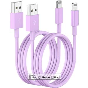 10ft iPhone Charger, [Apple Certified] Long Apple Charging Cord,10 Feet Original Lightning to USB Cable,10 Foot iPhone Charging Cable for iPhone 14 Pro Max/14/13 Pro/12 Mini/11/XS/XR/8/7/6S/5/SE,iPad