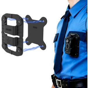 Body Camera Mount,Universal Strong Magnet Cam Holder Stick to Clothes Prevent Moving,Compatible with All Police Camera Models (BLACK1)