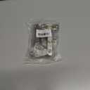 HOSOM Full Overlay Soft Close Cabinet Hinges, 10 Pack Cabinet Door Hinges, Frameless Cabinet Hinges for Kitchen Cabinet Doors, 110 Opening Angle 3-Way Adjustment Concealed European Hinges