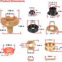 RK-22MH Repair Kit Metal Handle,Outside Faucet,Compatible with Woodford Model 22, Model V22