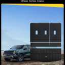 3W Cargo Liner & Seat Back Mats for 2021-2026 Chevrolet Chevy Tahoe/GMC Yukon (Only Yukon, Not Fit Yukon XL)/Cadillac Escalade (Only Escalade, Not Fit Escalade ESV), All Weather TPE Custom Fit