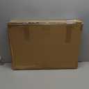 Lanpn Metal Christmas Tree Collar 20 inch, Christmas Tree Ring Collar for Small Mini Pencil Xmas Stand Cover Real Artificial Trees Indoor Outdoor Decoration (Black, Diamond)