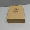 AOMOONOA Black Christmas Reindeer Figurines, 2Pcs Small Reindeer Christmas Decoration Indoor, Tabletop Reindeers Statue Christmas Decor, Resin Deer Figurine Decorations for Home (Set of 2)