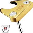 PGM TUG024 CNC‑Milled Low‑CG Golf Putter with Alignment Line & Oversized Grip – Tungsten Counterweight, Stainless Shaft, Men’s Right‑Handed, 33"