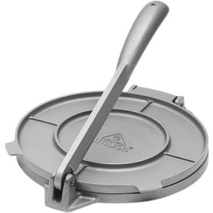 IMUSA USA Tortilla Press, 8 Inch, Silver