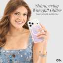 Case-Mate Soap Bubble iPhone 17 Pro Max Case [Compatible with MagSafe] - Liquid Glitter Phone Case with 12ft Drop Protection - Premium Magnetic Cover for iPhone 17 Pro Max - Iridescent Waterfall