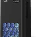 ToLife Dehumidifier for Home, 1000 Sq.ft Dehumidifiers for Basement Bedroom Bathroom with 95 OZ Water Tank, Auto Shut Off 7 Colors LED Light, Black