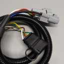 7 Blade and 4 Way Trailer Wiring Harness for 2007-2013 Toyota Tundra Replacement Vehicle-Side Connector, Factory Tow Package Requried