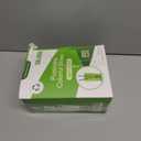 500 pcs 7.75" Plastic-Free Colorful Disposable Smoothie Straws,Plant-Based Sturdy Plasticless Stylish Party Straws for Cold/Hot Drinks Not Soggy