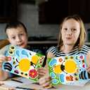 16 Pcs Make a Face Bees Stickers,DIY Your Own Cute Bee Stickers, DIY Party Favor,Classroom Rewards, Teacher Reward,Gift for Kids