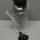 SENDESTAR 40oz Stainless Steel Water Bottle(Cold for 48 Hrs, Hot for 24 Hrs),Double Wall Vacuum Insulated Bottle with Straw Lid, Spout Lid and Flex Cap, Fit in Any Car Cup Holder,Laser Grey