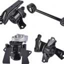 4Pcs Engine Motor Trans Mounts Kit Replacement for 2014-2022 Mitsubishi Mirage G4 1.2L