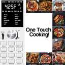 Nuwave Bravo Air Fryer Toaster Smart Oven, 12-in-1 Countertop Convection, 30-QT XL Capacity, 50-500F Temperature Controls, Top and Bottom Heater Adjustments 0%-100%, Brushed Stainless Steel Look