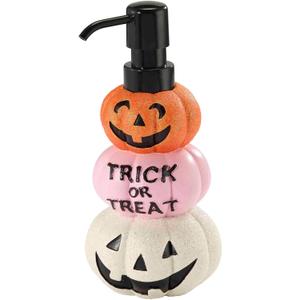 Avanti Linens - Lotion Pump/Soap Dispenser, Resin Countertop Accessories, Halloween Home Decor (Trick or Treat)