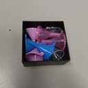 Mini Funnels 8-Pack with Spoon | Small Funnel Set for Filling Tiny Bottles, Essential Oils, Powder, Spices, Glitter | Food-Grade Plastic, Multicolor (Pink, Blue, Clear) for Crafts & Perfume