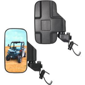 Ranger Side Mirrors, Break Away UTV Side Mirrors Compatible With Pro-Fit 2015-2025 Polaris Ranger General Can Am Defender Maverick Trail