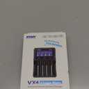 XTAR VX4 Visible Mixer 1.5V/3.6V/3.7V Li-Ion 3.2V LiFePO4 1.2V Ni-MH Batteries Charger and Battery Capacity Tester