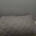 Decroom Memory Foam Body Pillow for Adults, Ultra-Soft Full Body Pillow with Diamond Quilted Cover, Support for Side Sleepers - Machine Washable, 20x54 Inch, Grey