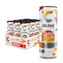 CELSIUS FANTASY VIBE Sparkling Mandarin Marshmallow, Sugar Free Energy Drink, 12 Fl Oz (Pack of 12), exp: 03/2027