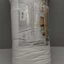 Qeils 24 x 24 Soft Polyester Cover Pillow Inserts Set of 2 - White Rectangle Square Decorative Pillow Inserts for Couch & Sofa