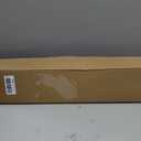 LazBlinds No Drill Bamboo Roman Shades, 35" W x 64" H, Star-Grey