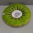 ANWA Adjustable Cat Cone Collar Soft, Cute Cat Donut Collar After Surgery, Kitten Recovery Cones to Stop Licking (Large, Kiwifruit)