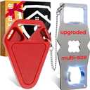 Portable Door Lock Travel Hotel Safety: Hotel Door Locks for Travelers, Home Apartment Security Locker from Inside Room Bedroom Women Travel Gifts Traveler Stocking Stuffers Traveling Essentials