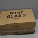 Wine Glasses Set of 12, 12oz Clear Red/White Wine Cup, Long Stem Wine Glasses for Party, Wedding and Home